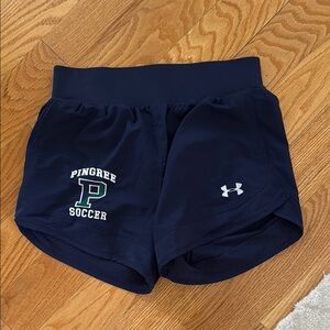 Under Armour Blue Athletic Shorts for Training